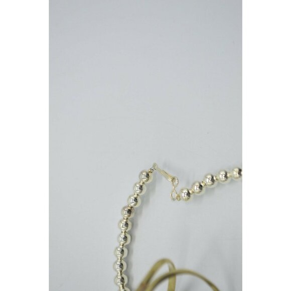 Red Gold Brecciated Jasper Navajo Mexican Silver N - Picture 10 of 12